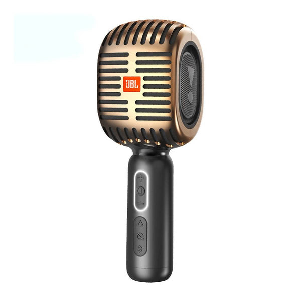JBL KMC600 Bluetooth Wireless Karaoke Microphone - Gold