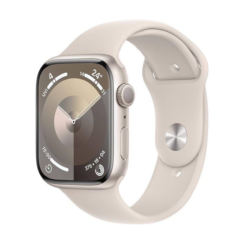 Apple Watch Series 9 45mm (M/L), GPS, Titanium Case - Starlight