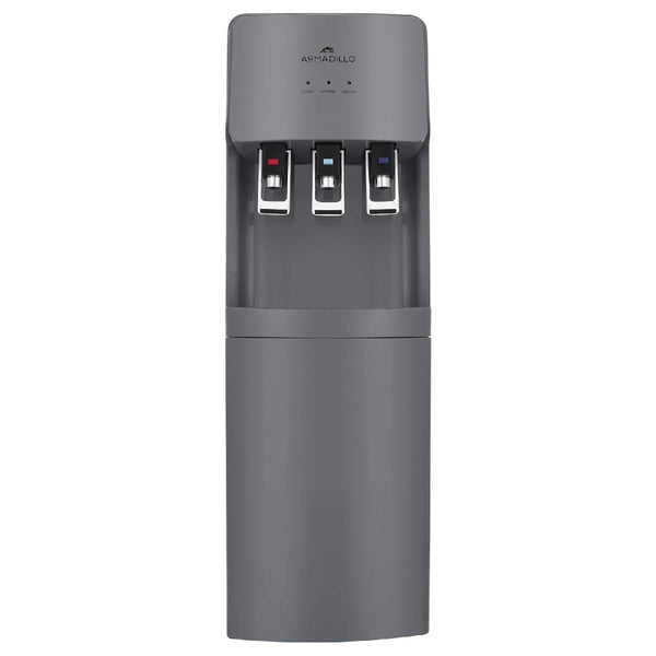 Armadillo Water Dispenser With Refrigerator, 3 Taps, 16 litre - Grey