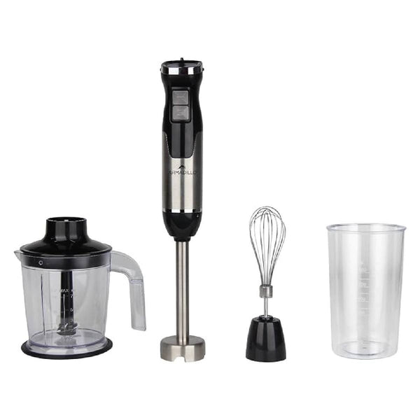 Armadillo Hand Blender Stainless Group, 1000W - Stainless/ Black