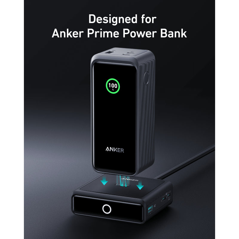 Anker Charging Base For Anker Prime Power Bank 100W, A1902P11 - Black