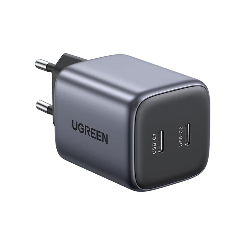 Ugreen Nexode Dual USB-C PD Gan Fast Charger 45w, CD294 - Black
