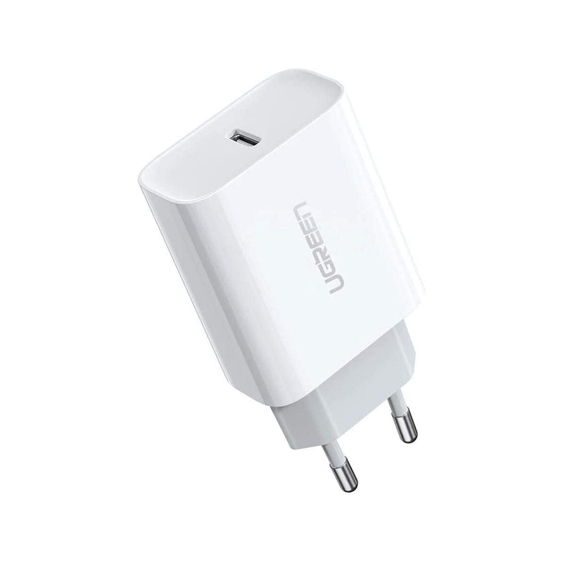 Ugreen USB-C PD Gan Fast Charger 20w, CD137 - White