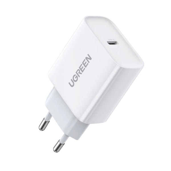 Ugreen USB-C PD Gan Fast Charger 20w, CD137 - White