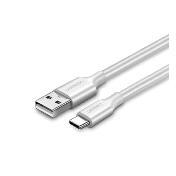 UGREEN US287 USB-A to USB-C 1m Fast Charging Cable, 60121 - White