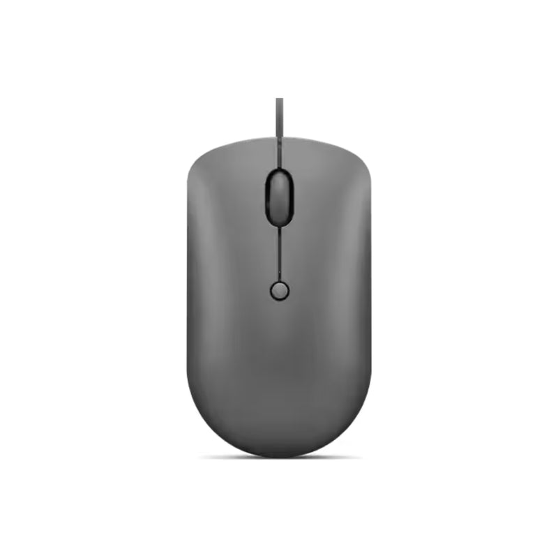 Lenovo 540 USB-C Wired Compact Mouse, GY51D20876 - Storm Grey