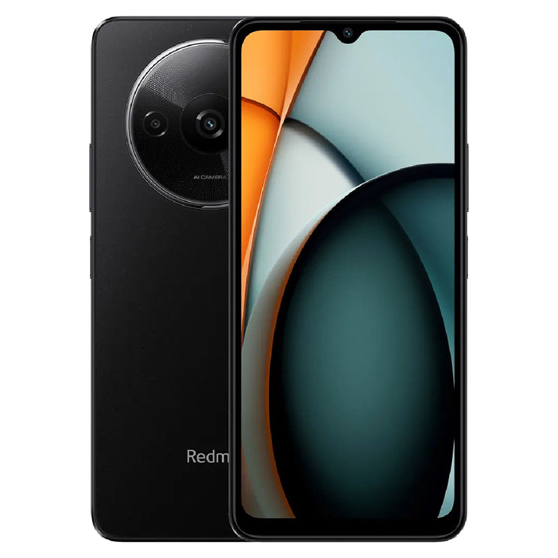 Redmi A3 4G, Dual SIM, 64GB, 3GB RAM, 5000mAh - Midnight Black