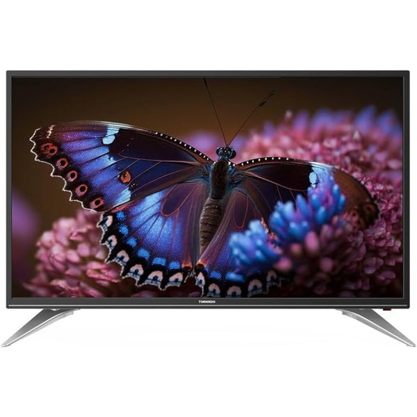 Tornado HD Smart TV 32 Inch Built-In Receiver - Black