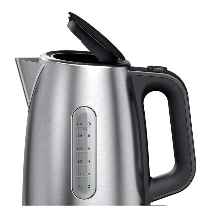 Braun PurShine Water kettle, 2200 Watts, 1.7L Capacity - Black\Silver