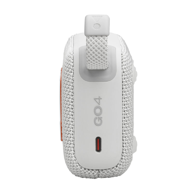 JBL Go4 Portable Bluetooth Speaker - White