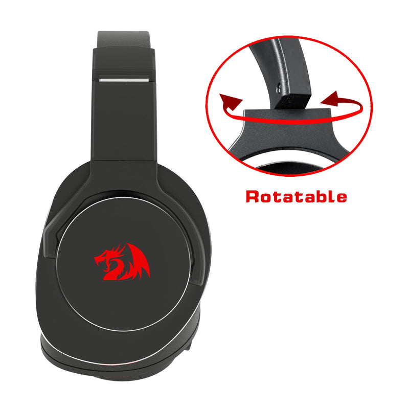 Redragon H720 EUROPE USB Gaming Headset - Black