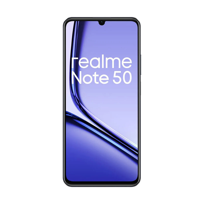 Realme Note50 4G, Dual SIM, 3GB RAM, 64GB, 5000 mAh - Midnight Black