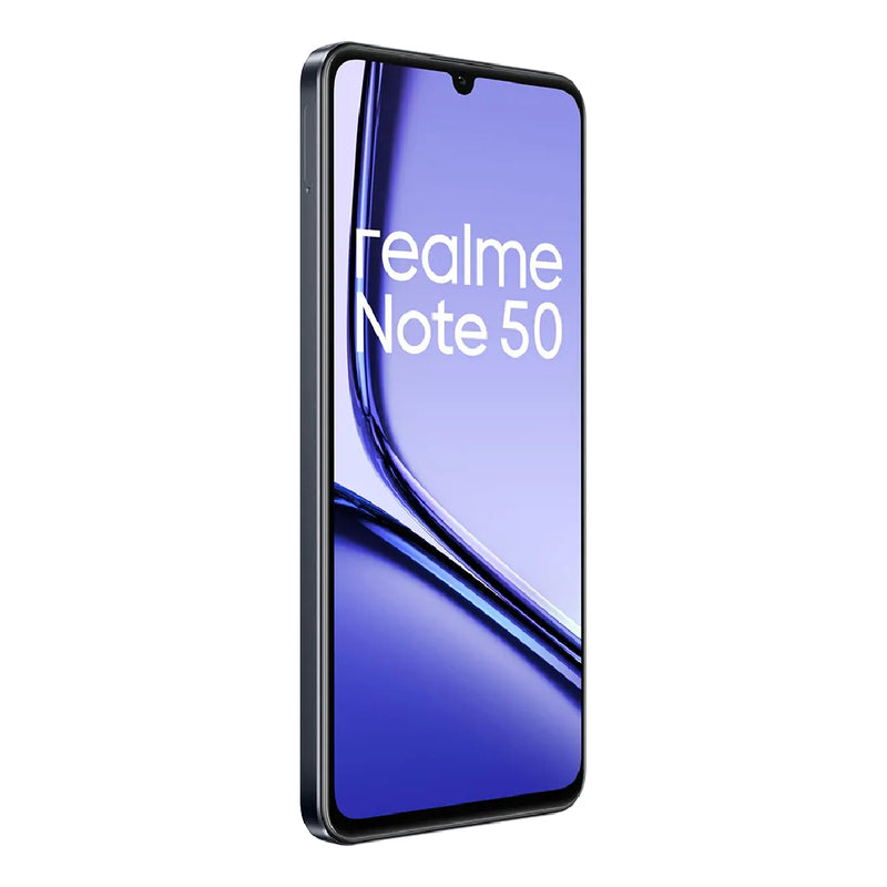 Realme Note50 4G, Dual SIM, 3GB RAM, 64GB, 5000 mAh - Midnight Black