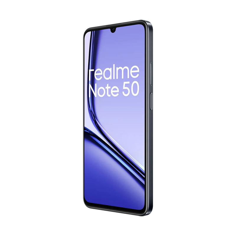 Realme Note50 4G, Dual SIM, 3GB RAM, 64GB, 5000 mAh - Midnight Black