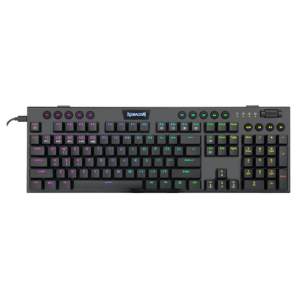 Redragon K618 Horus Wireless RGB Mechanical Keyboard - Black