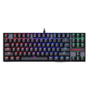 لوحة مفاتيح ميكانيكية Redragon K552 KUMARA مزودة بإضاءة خلفية LED RGB و87 مفتاحًا - لون أسود 