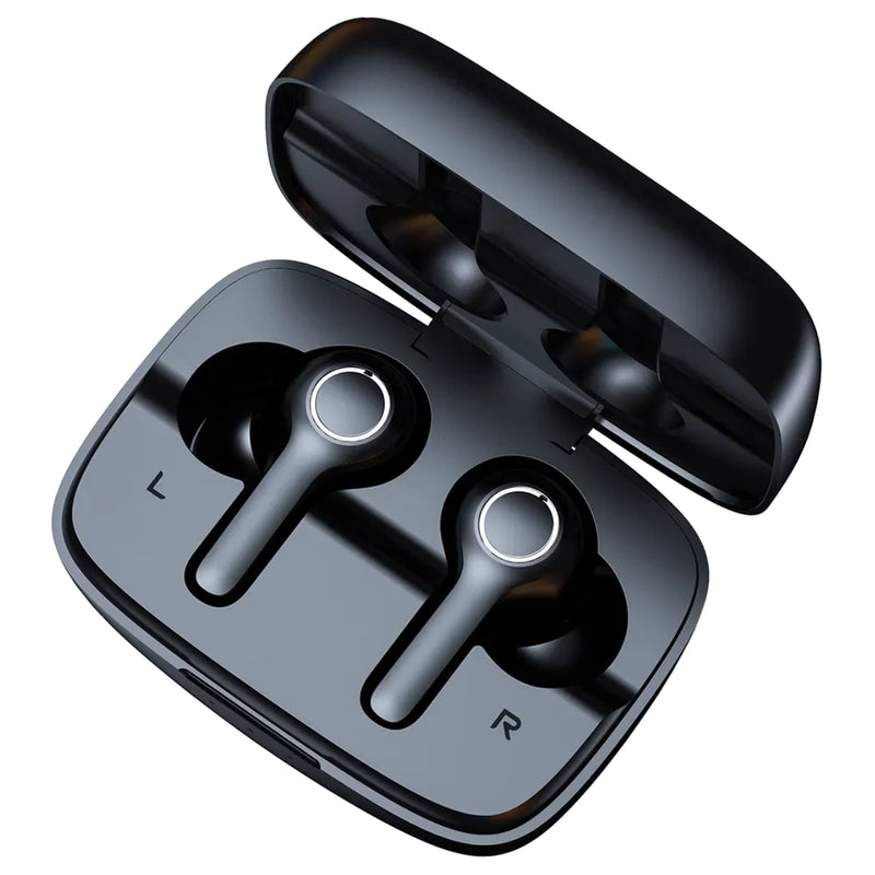 Choetech BH-T06 True Wireless Earbuds, Big Bass 4 Mics - IPX8 Waterproof - Black