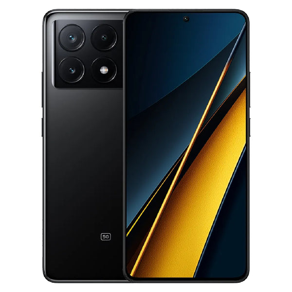 POCO X6 Pro 5G, 12GB RAM, 512GB, AMOLED 120Hz, 64MP, 5000mAh - Black