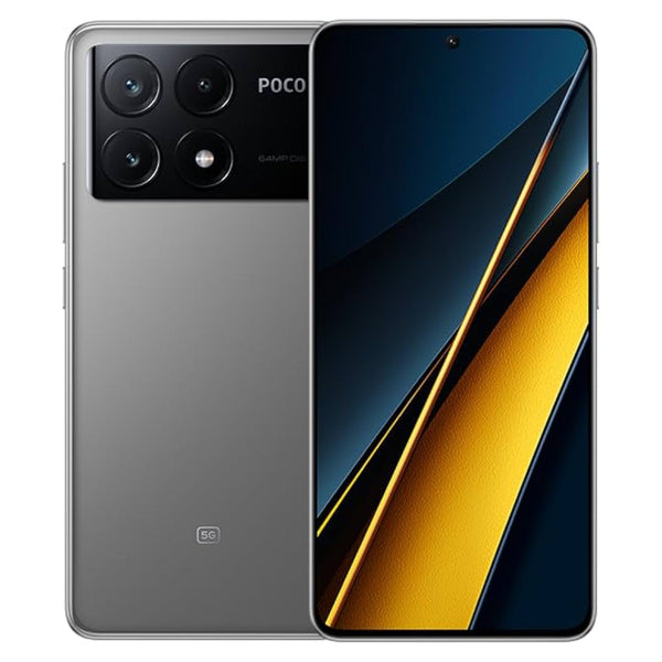 POCO X6 Pro 5G, 12GB RAM, 512GB, AMOLED 120Hz, 64MP, 5000mAh - Grey