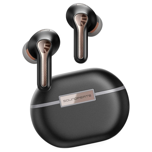 SoundPeats Capsule3 Pro Powerful Hybrid Active Noise Cancelling Wireless Earbuds - Black