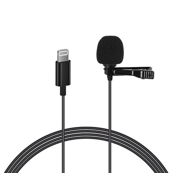 Comica Trs Lavalier Microphone With Lightning InterFace 6.0m - Black