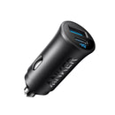 Anker Car Charger 30w.2Ports - A2741H11 - Black