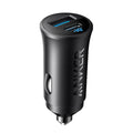 Anker Car Charger 30w 2Ports, A2741H11 - Black