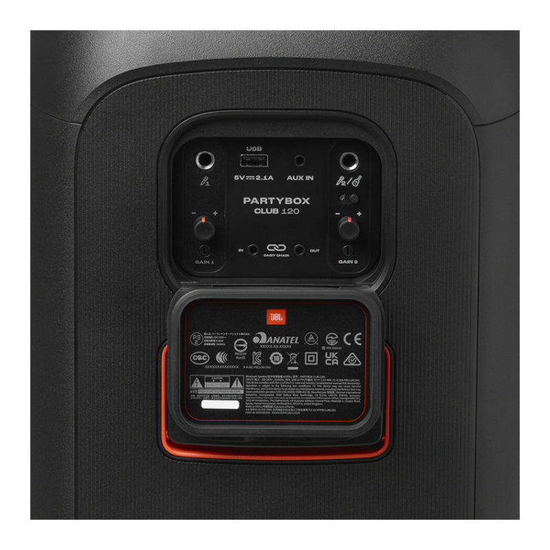 JBL Partybox Club 120 Portable Bluetooth Speaker - Black