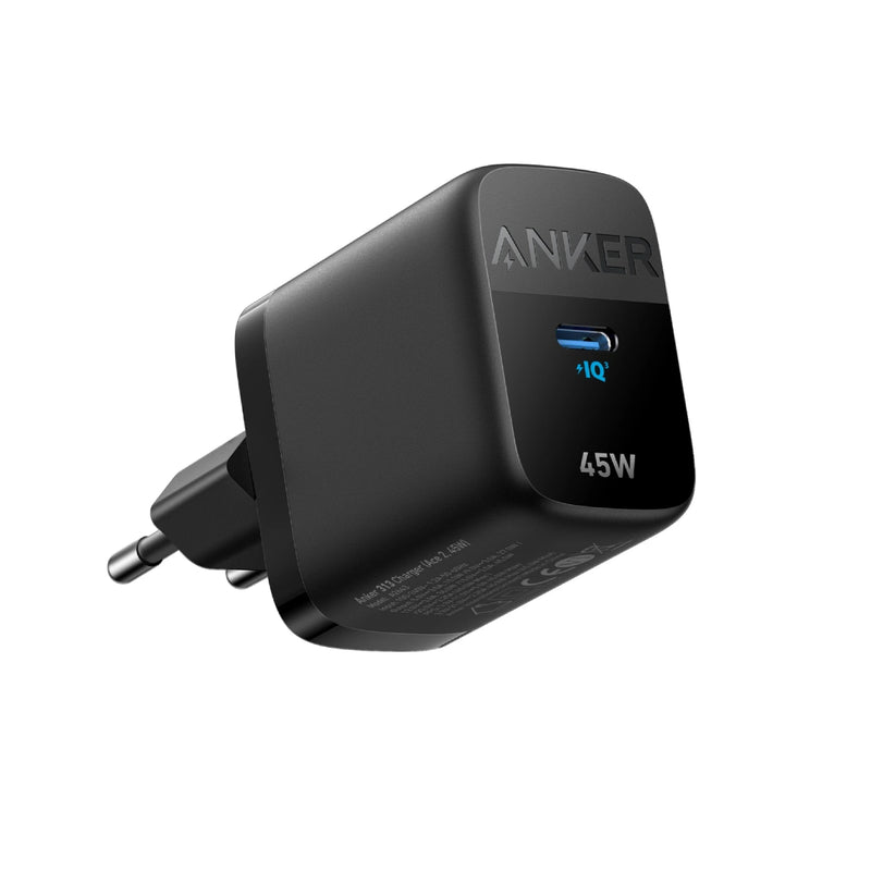 Anker 313 USB-C Wall Charger 45w -  Black - A2643G11