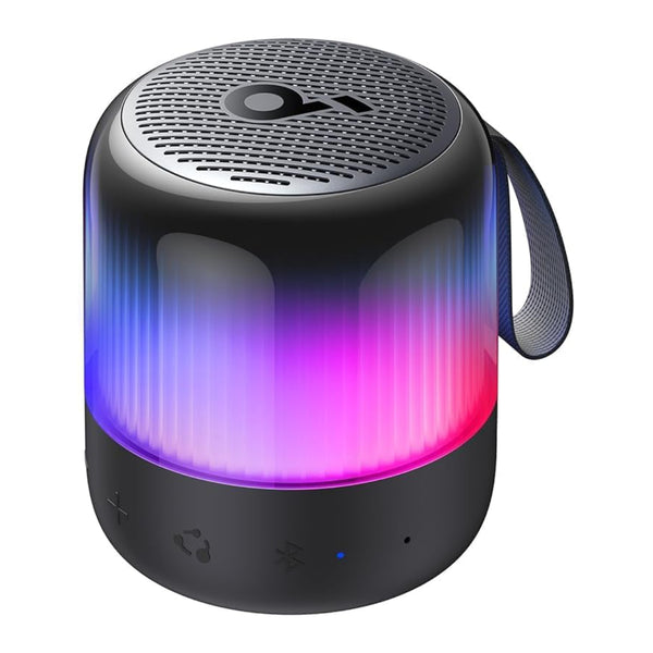 Anker Soundcore Glow Mini Portable Speaker, A3136011 - Black