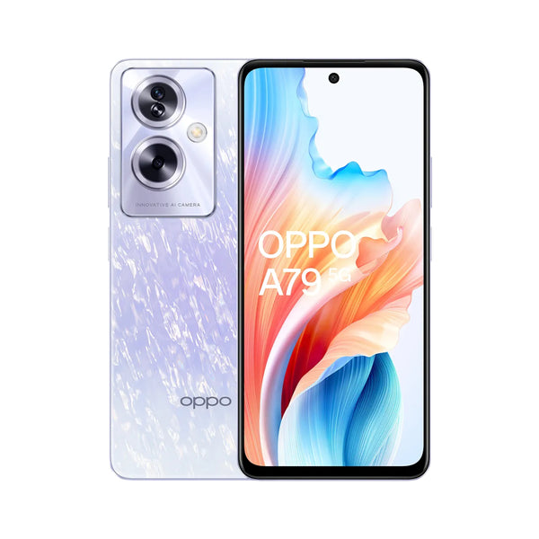 Oppo A79 Dual Sim, 256GB Memory, 8GB RAM, 5G - Dazzling Purple