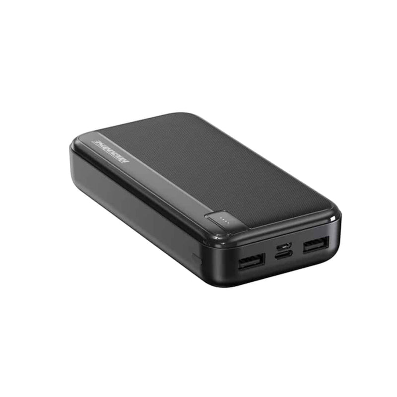 ROCKROSE HORIZON 20, 20000mAh Dual USB-A Power Bank RRPB39 -Black