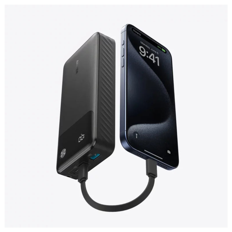 Anker Power Bank (20K,30W) - A1384H11 - Black