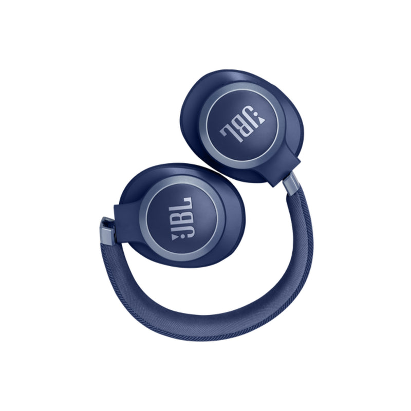 JBL LIVE 770NC Bluetooth Headset with Mic (Up to 65 Hours Playback, Over Ear - Blue