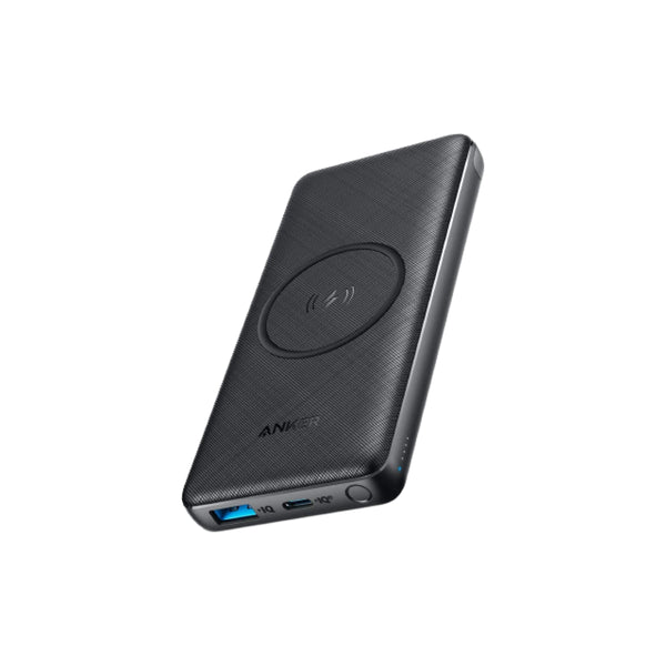 Anker 533 PowerCore 10K Power Bank 10w Max Wireless - Black