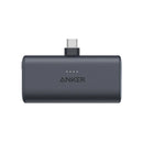 Anker Nano Power Bank with (22.5W Built-in USB-C Connector) 5000mAh  - A1653H11 -  Black