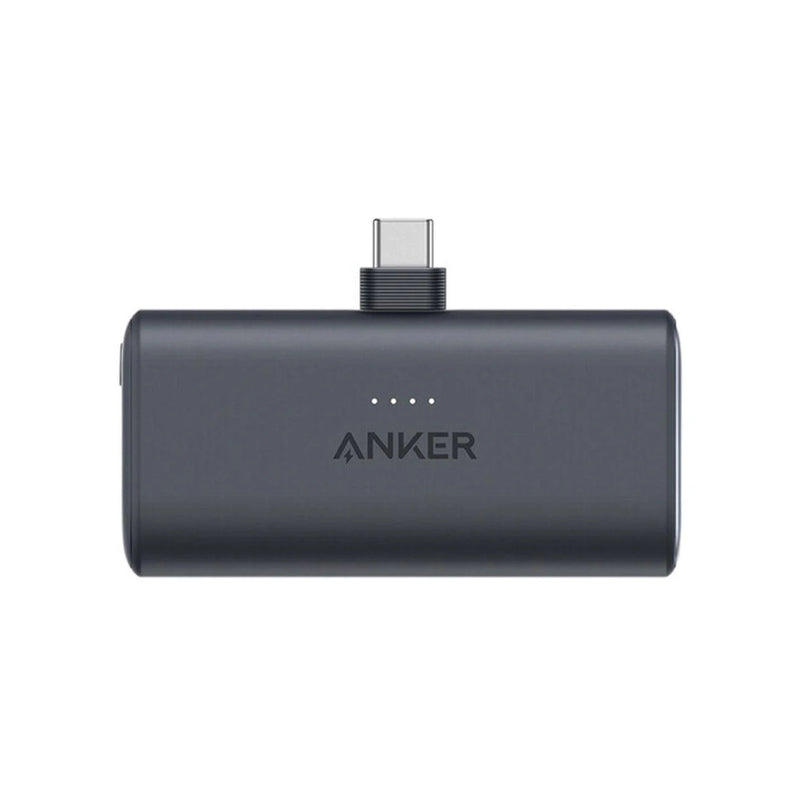 Anker Nano Power Bank with (22.5W Built-in USB-C Connector) 5000mAh  - A1653H11 -  Black