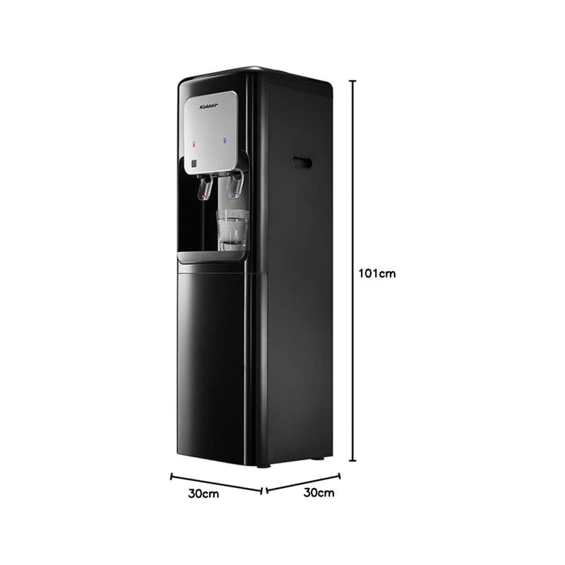 Koldair Water Dispenser 2 Spigots Cold/Hot Top Loading B3.1 - Black