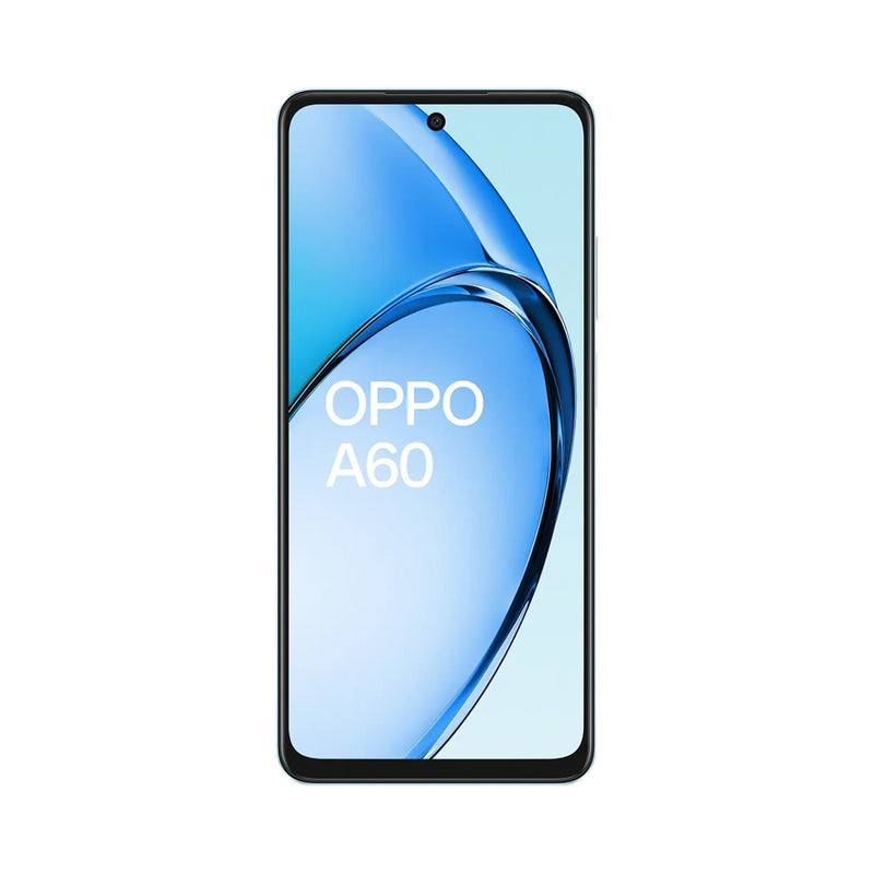 Oppo A60 Dual SIM, 256GB, 8GB RAM, 4G LTE - Ripple Blue