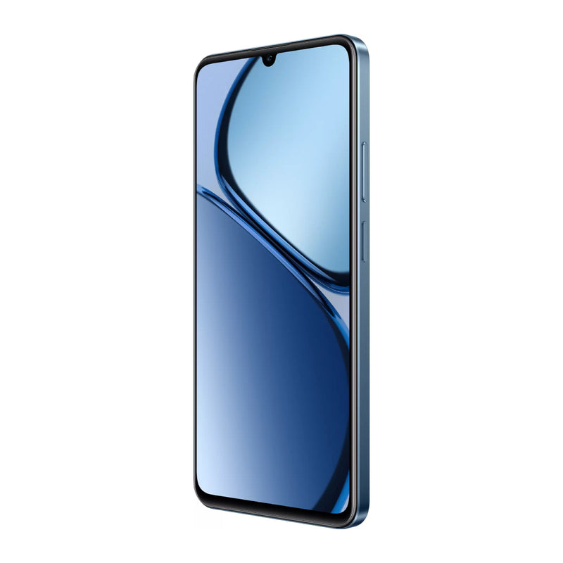 Realme C63 Dual SIM, 128GB, 6GB RAM, 4G LTE - Leather Blue