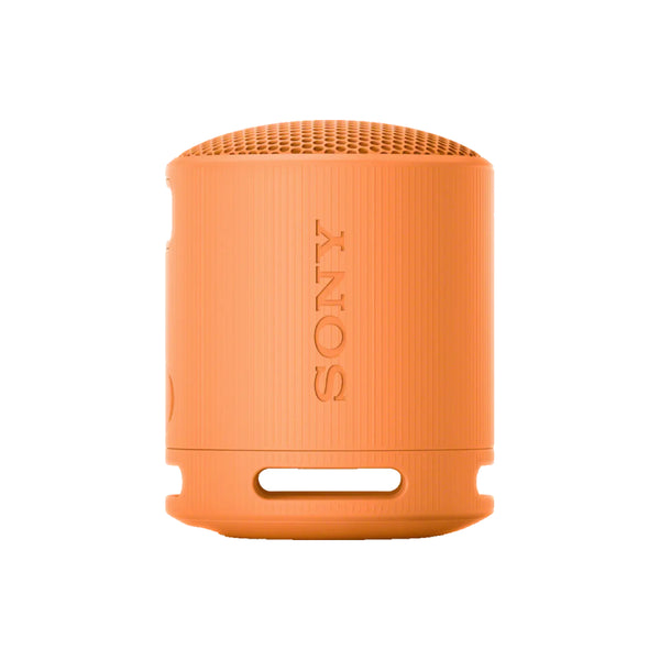 Sony SRS-XB100/D Wireless Bluetooth Portable Lightweight Super-Compact Travel Speaker, Extra-Durable IP67 Waterproof & Dustproof, 16 Hour Battery - Orange