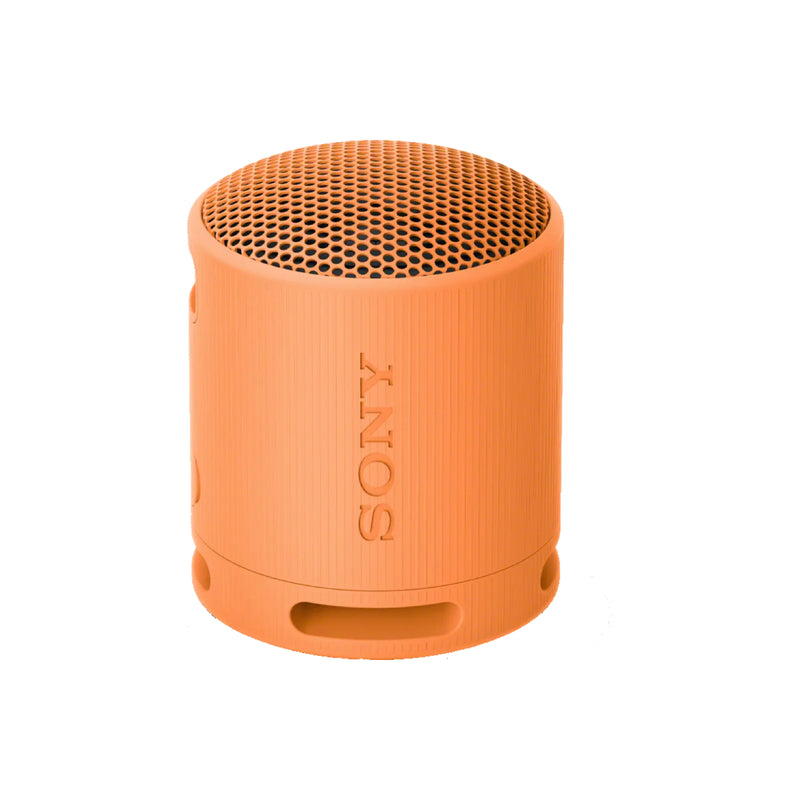 Sony SRS-XB100/D Wireless Bluetooth Portable Lightweight Super-Compact Travel Speaker, Extra-Durable IP67 Waterproof & Dustproof, 16 Hour Battery - Orange