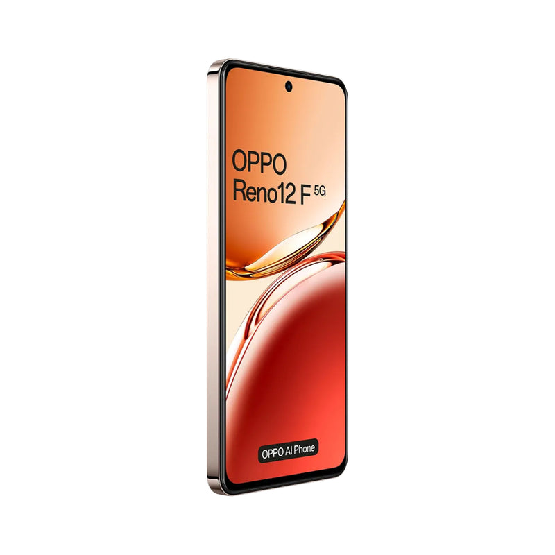 Oppo 12F Dual Sim Mobile, 512GB Memory, 12GB RAM, 5G - Amber Orange