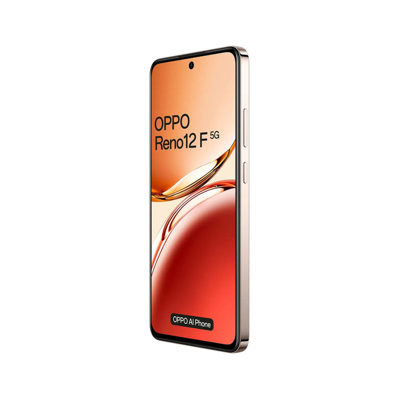 Oppo 12F Dual Sim Mobile, 512GB Memory, 12GB RAM, 5G - Amber Orange