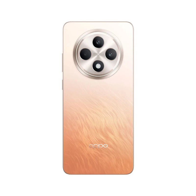 Oppo 12F Dual Sim Mobile, 512GB Memory, 12GB RAM, 5G - Amber Orange