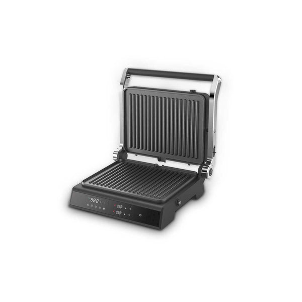 Porodo LifeStyle Glasstop Digital Grill with Removable Grill Plate - Black - PD-LSDGGR-BK