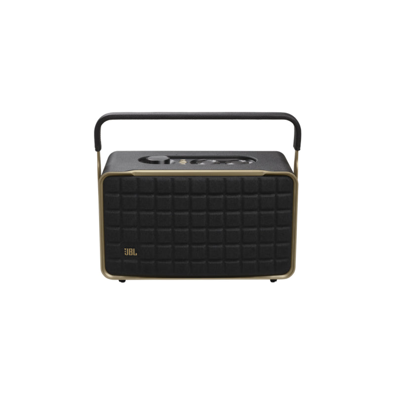 JBL Authentics 300 Portable Smart Home Speaker with Wi-Fi Retro Design - Black