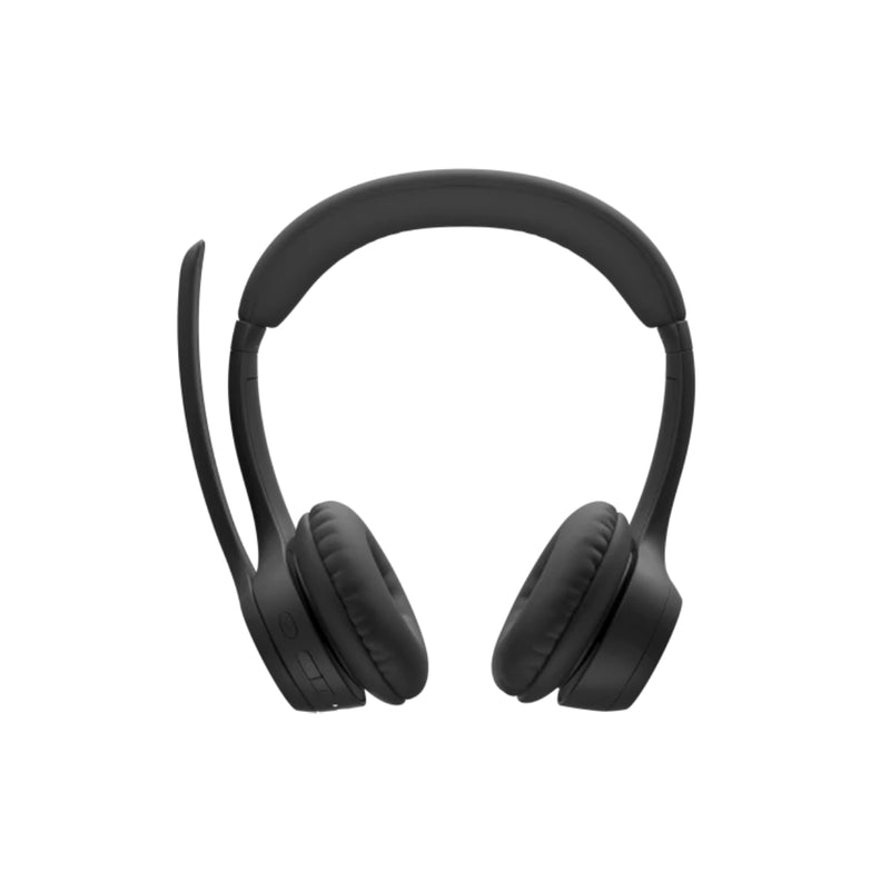 Logitech Zone 300 Wireless Bluetooth Headset With Noise-Cancelling Microphone - 981-001407 - Black