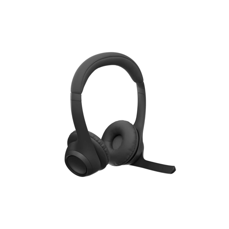 Logitech Zone 300 Wireless Bluetooth Headset With Noise-Cancelling Microphone - 981-001407 - Black