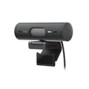 لوجيتك بريو 500 كاميرا ويب عالية الدقة 1080 بكسل مع تصحيح الضوء والتأطير التلقائي ووضع العرض